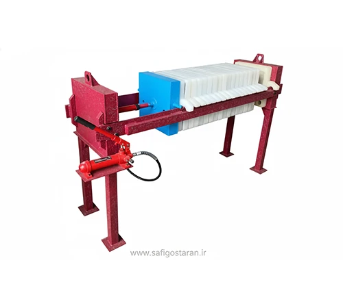 فیلترپرس ۴۰ صفحهای هیدرولیک دستی دستگاه فیلترپرس ۴۰ صفحهای هیدرولیک دستی