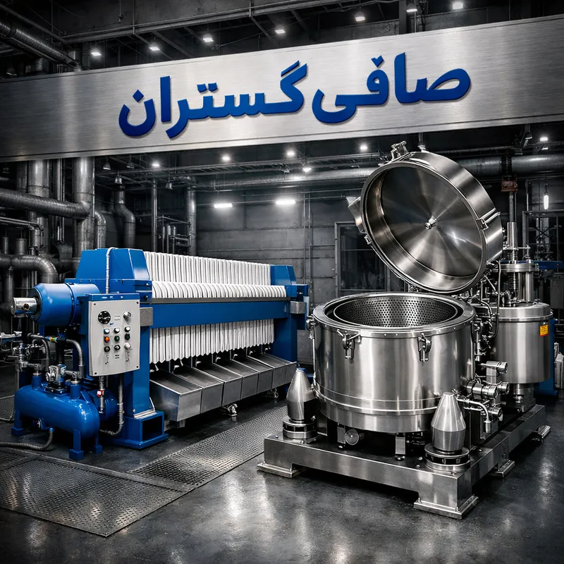 فیلترپرس یا سانتریفیوژ