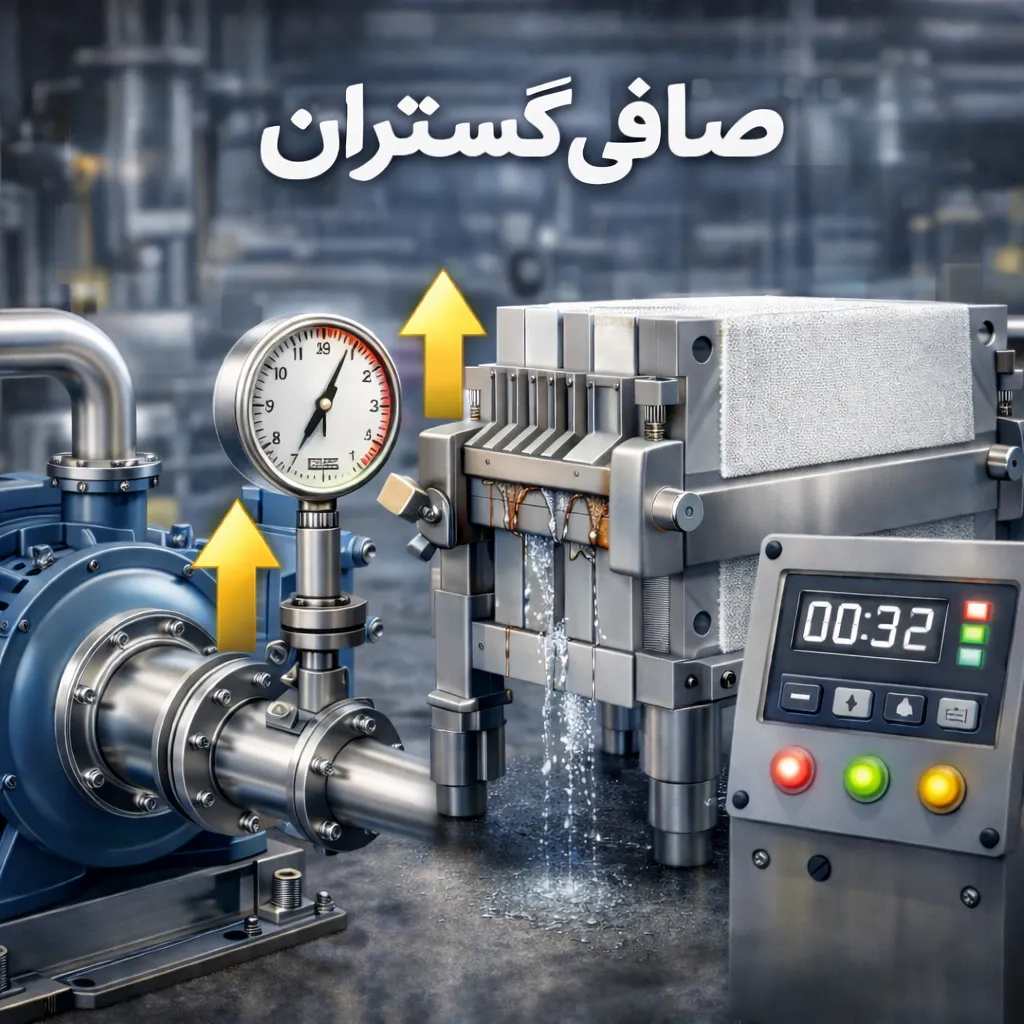 افزایش راندمان فیلترپرس